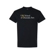 USC Trojans Unisex School of Dramatic Arts Black T-Shirt